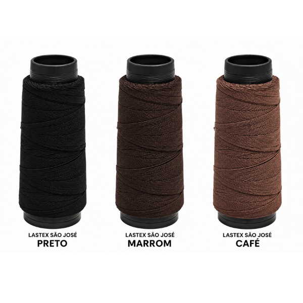 Lastex São José para Tranças e Penteados Afro Elástico para Cabelo Diversas Cores