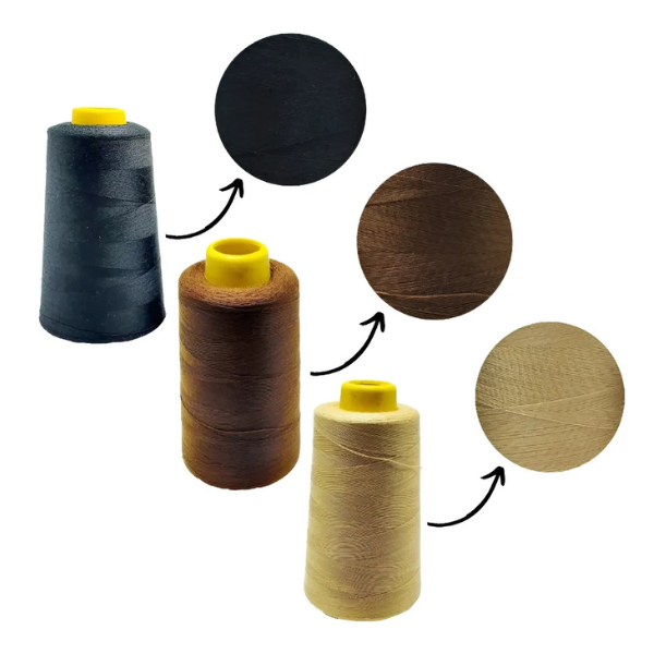 Linha Pesponto para Tranças e Mega Hair Alta Resistência