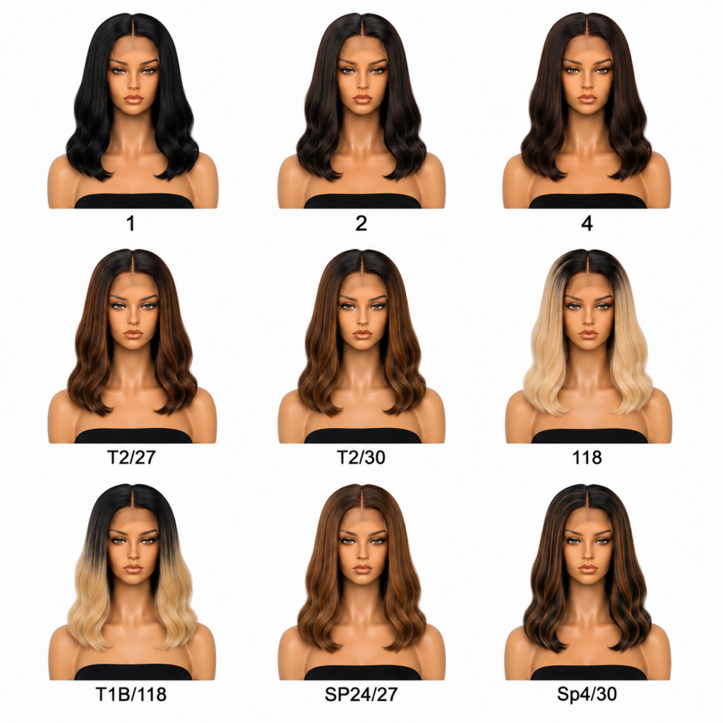 Peruca Ondulada Curta - Lace AfricalizHair