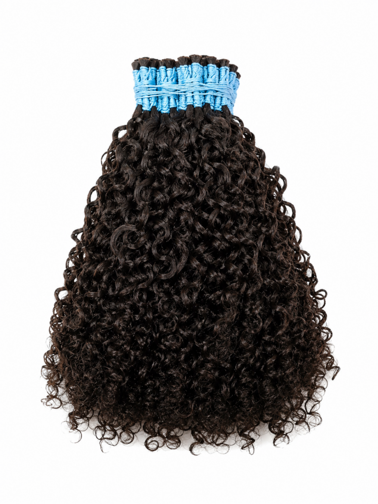 Cabelo Humano Cacho Caipira Natural para Mega Hair Alongamento Diversos Tamanhos