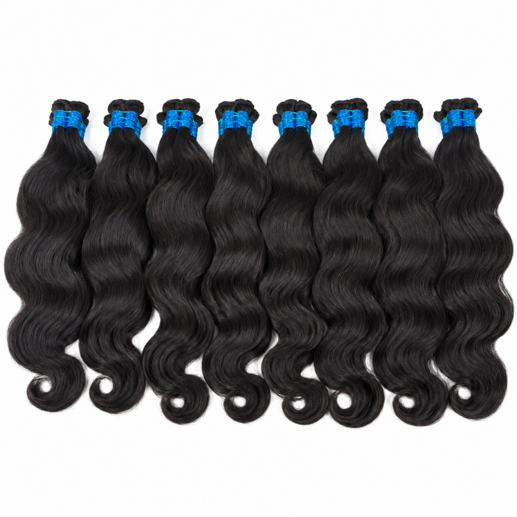 Cabelo Humano Liso Ondulado para Mega Hair Alongamento Diversos Tamanhos